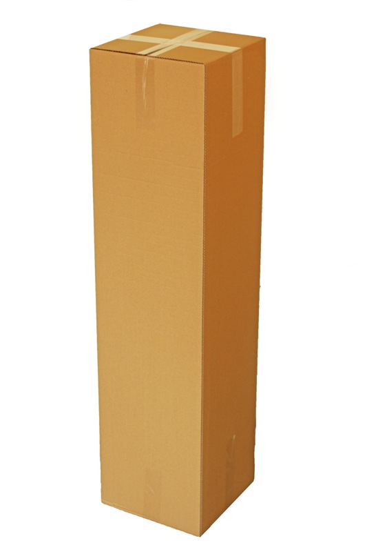 50 Stück FALTKARTON 30cmx30cmx120cm Versandkarton Verpackung DHL-konform Karton